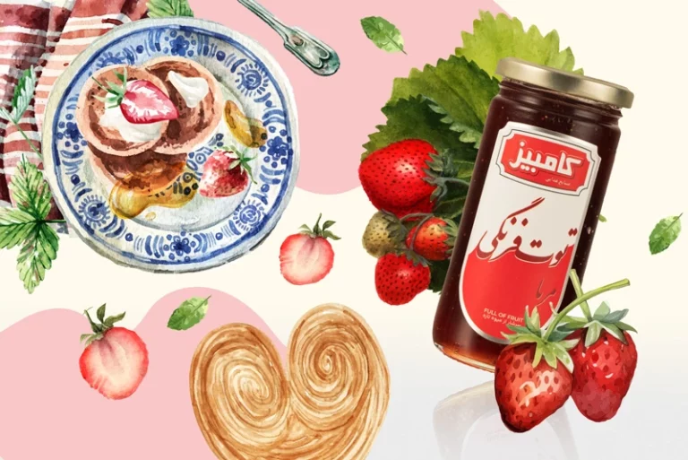 مربا توت فرنگی کامبیز