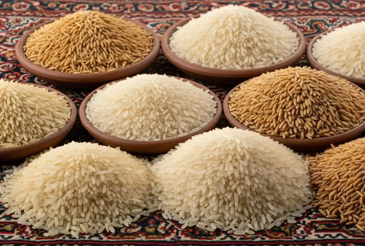 انواع برنج ایرانی