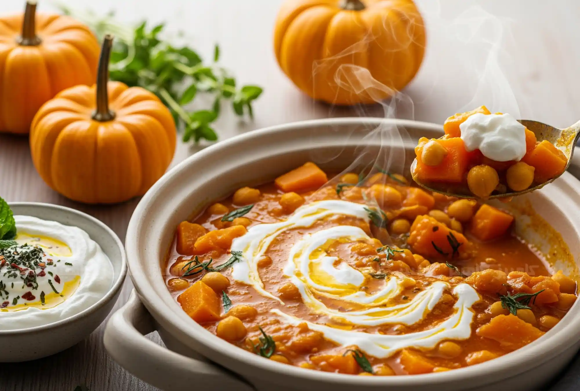 طرز تهیه آش کدو حلوایی با کشک