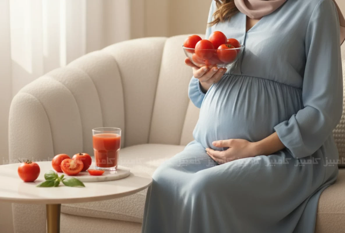 مصرف گوجه فرنگی در بارداری، خوردن گوجه فرنگی در بارداری